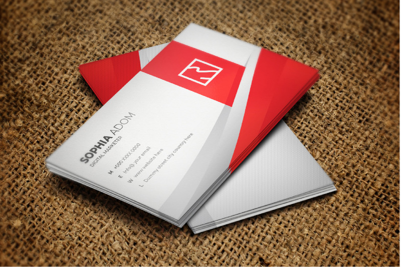 creative-3d-style-red-and-silver-business-card