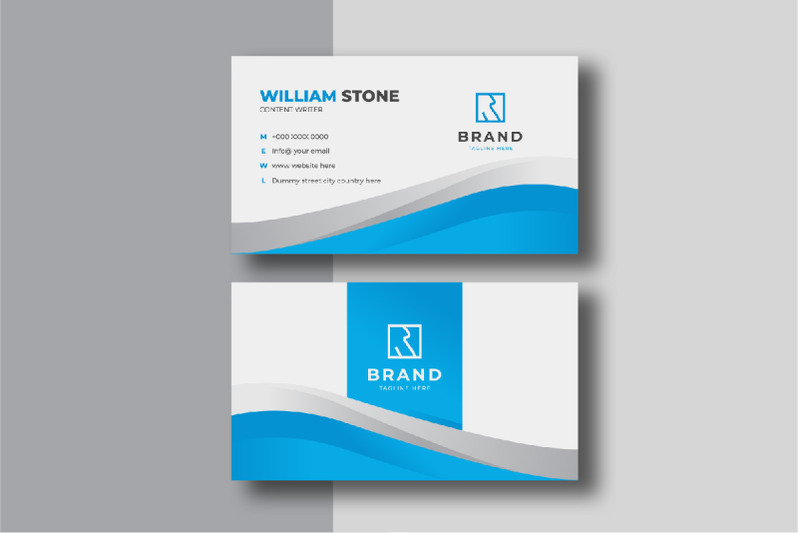 creative-3d-style-blue-and-silver-business-card