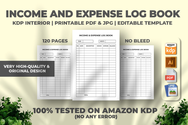 income-and-expense-log-book-kdp-interior