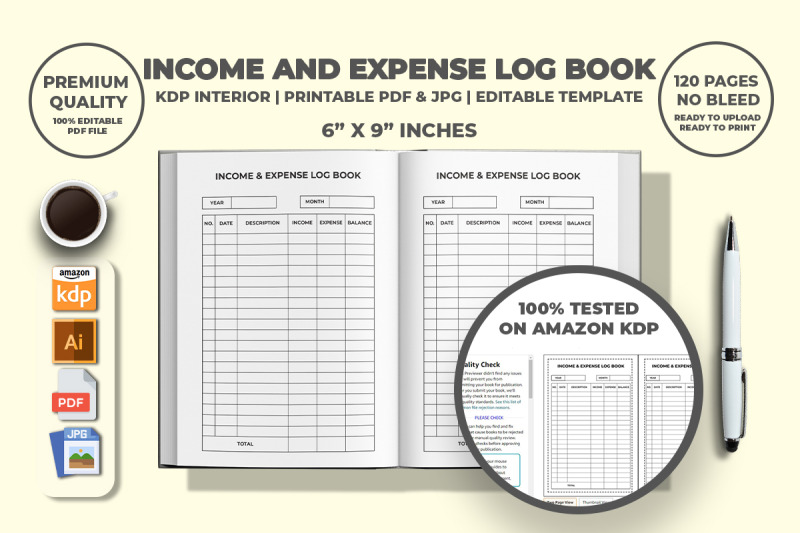 income-and-expense-log-book-kdp-interior