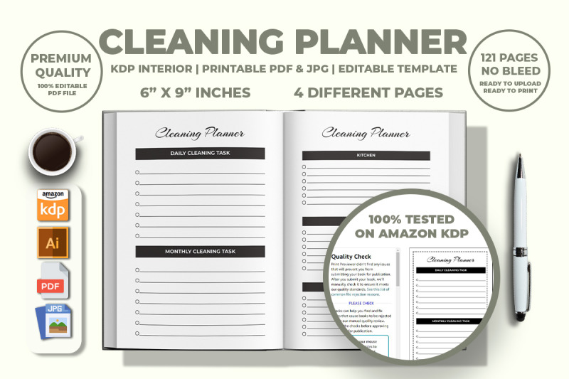 cleaning-planner-kdp-interior