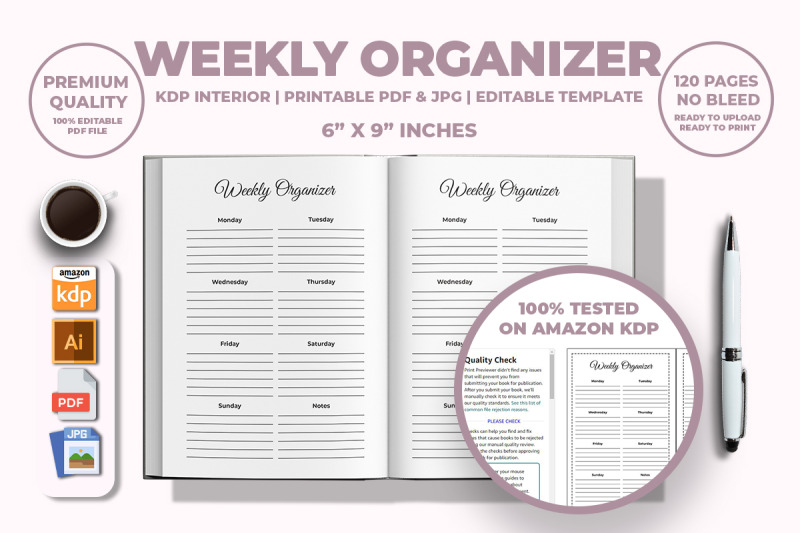 weekly-organizer-kdp-interior