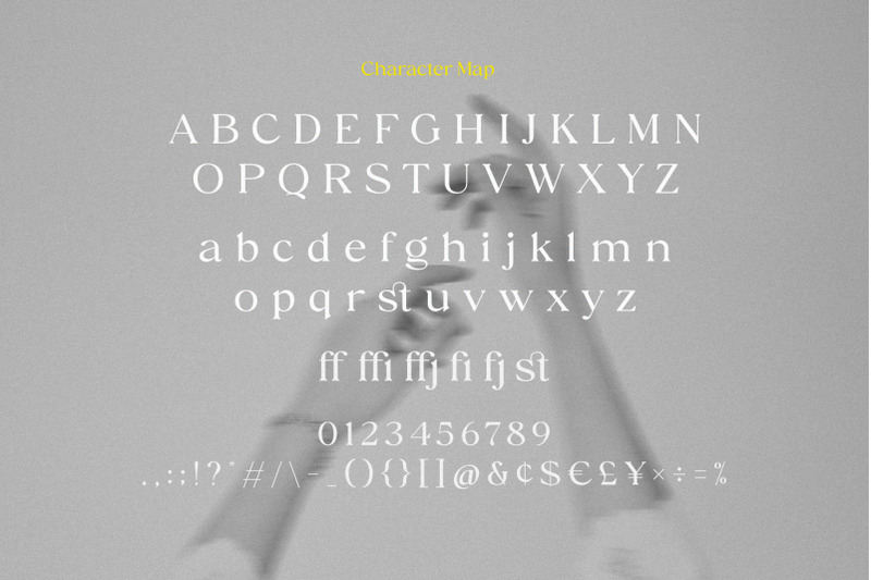 gilnger-modern-serif-typeface