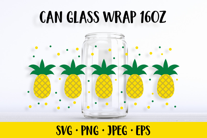 pineapple-can-glass-wrap-template-svg-summer-libbey-glass-can