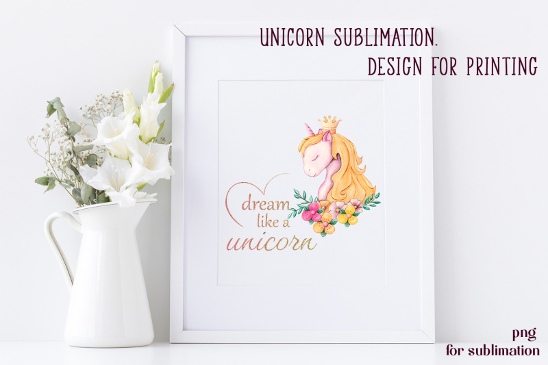 unicorn-sublimation-characters-and-items