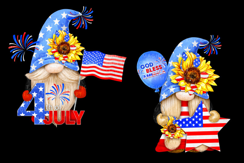 watercolor-gnome-patriotic-4th-of-july-png-clipart-gonks