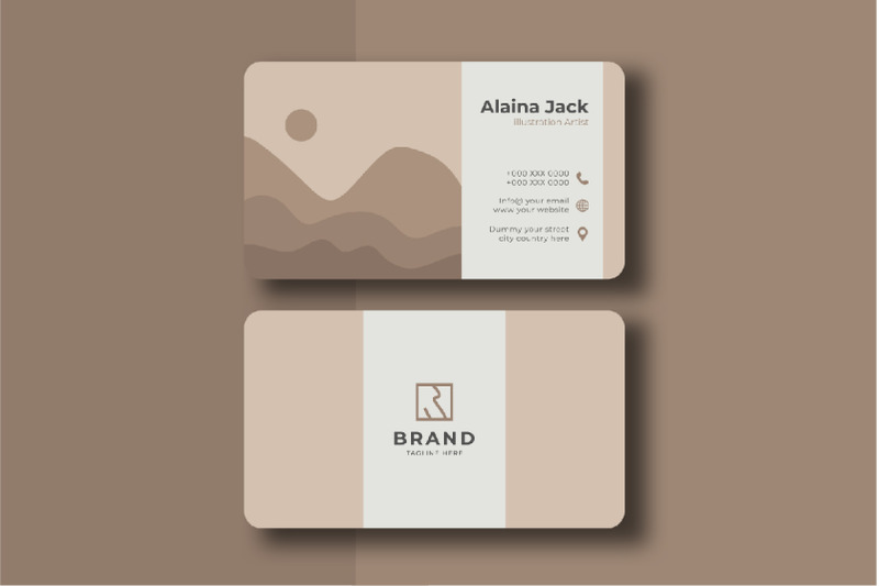 modern-and-minimal-business-card-for-illustration-artist