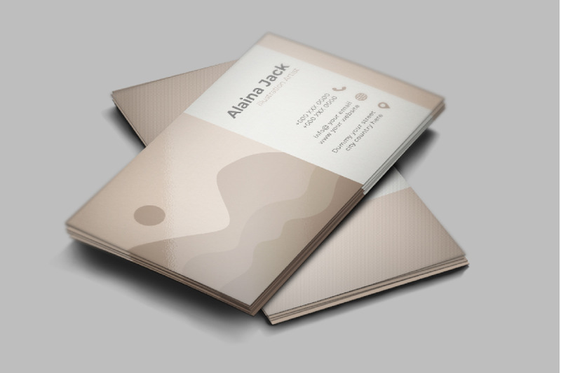 modern-and-minimal-business-card-for-illustration-artist