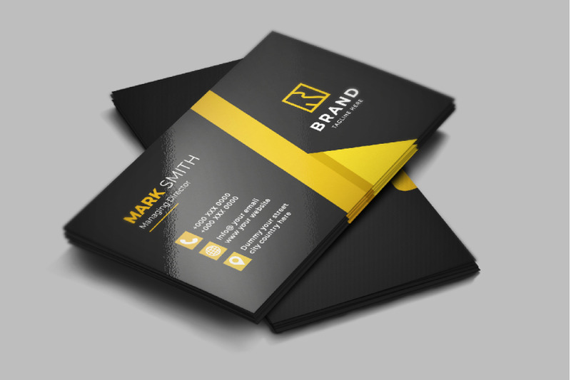 elegant-and-creative-yellow-black-business-card