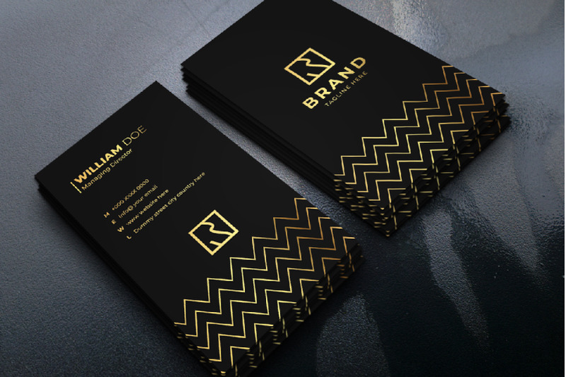 elegant-black-and-yellow-business-card