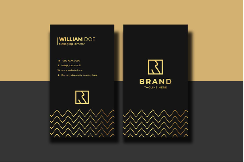 elegant-black-and-yellow-business-card