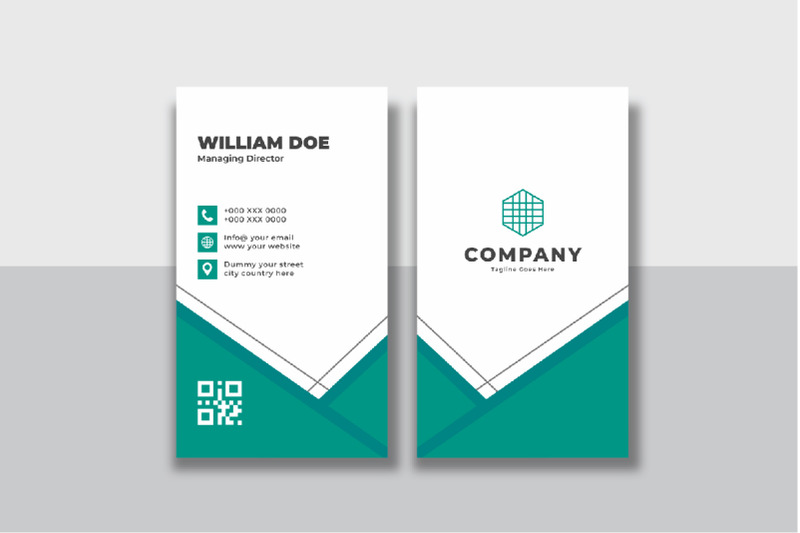 corporate-vertical-business-card