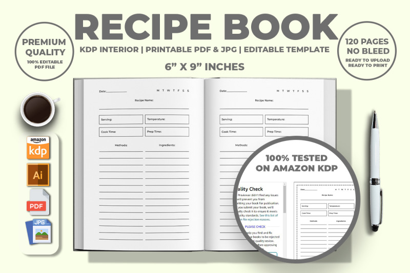 recipe-book-kdp-interior