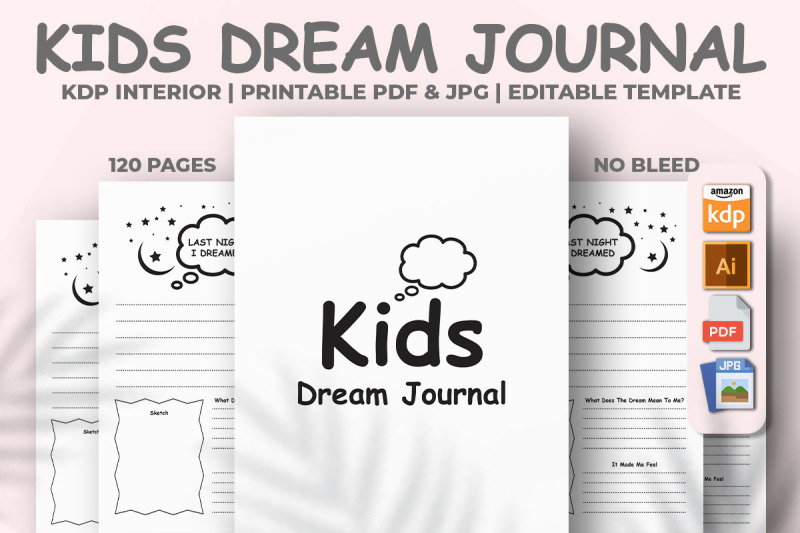 kids-dream-journal-kdp-interior