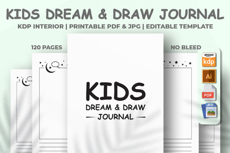 kids-dream-and-draw-journal-kdp-interior