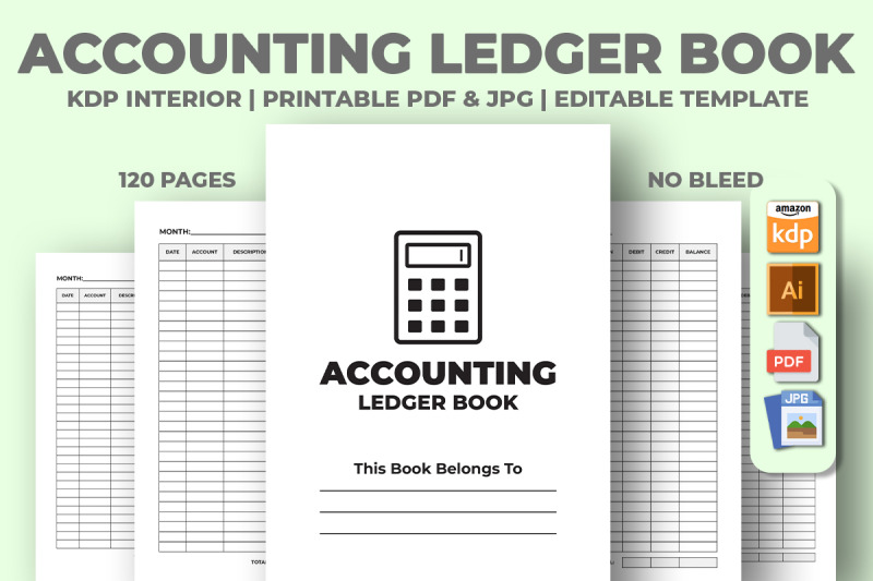 accounting-ledger-book-kdp-interior