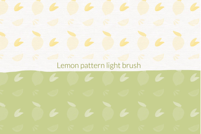 lemons-pattern-brushes-lemons-swatches-citrus-background-procreate