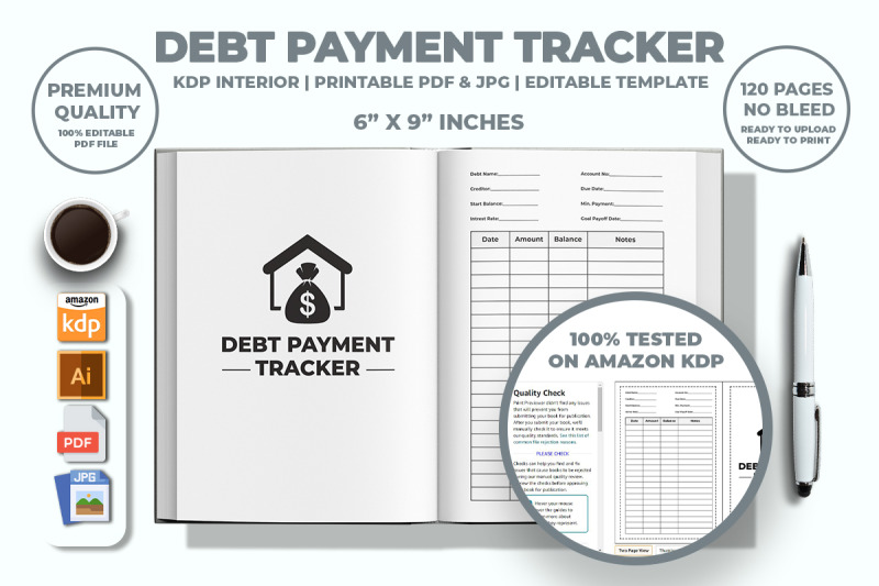 debt-payment-tracker-kdp-interior