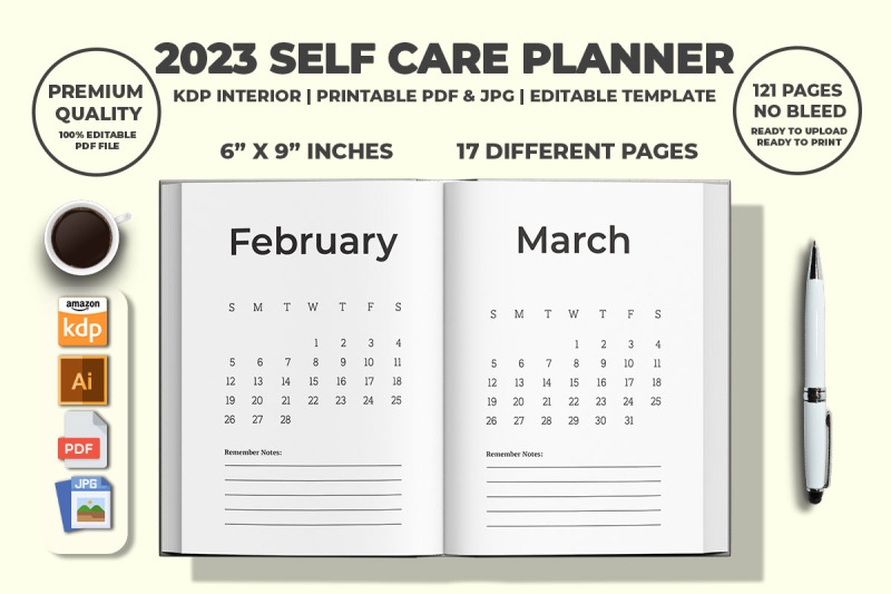 self-care-planner-2023-kdp-interior