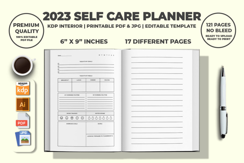 self-care-planner-2023-kdp-interior