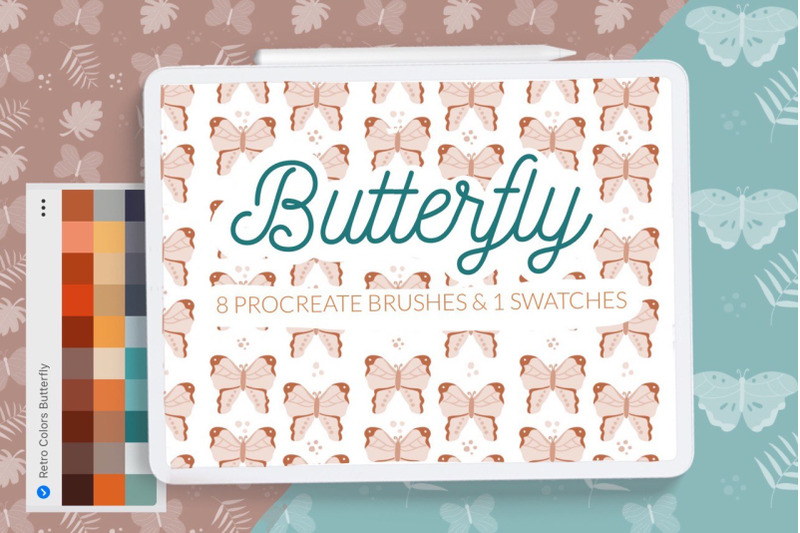 butterfly-pattern-background-brushes-for-procreate