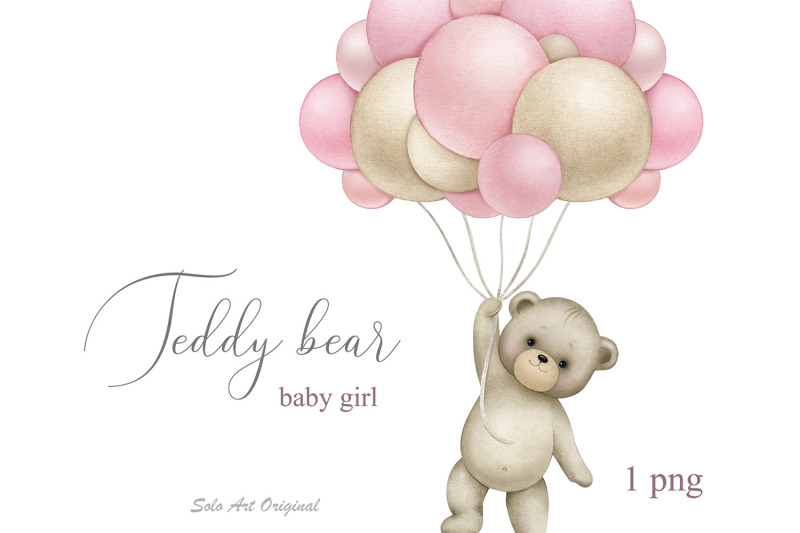teddy-bear-with-airballoons-clipart-baby-girl-shower