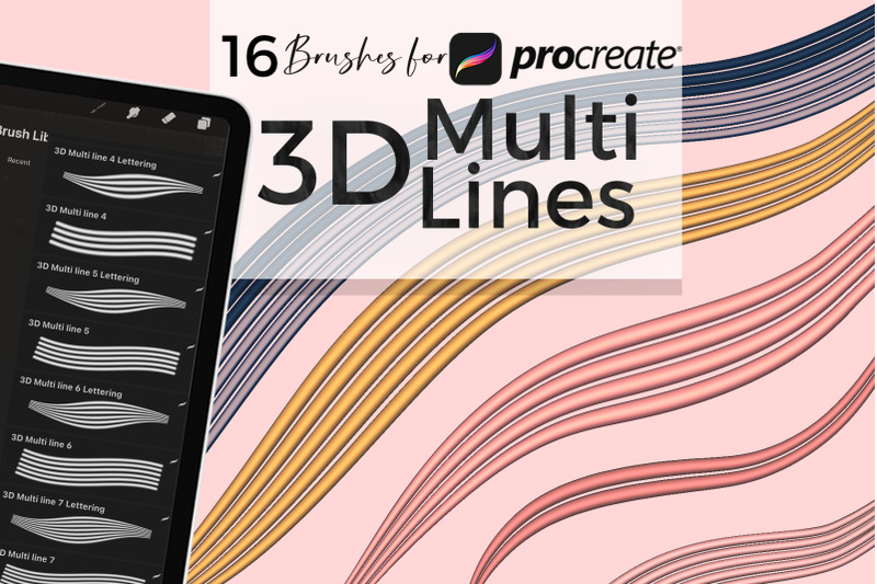 3d-multi-lines-brushes-for-procreate