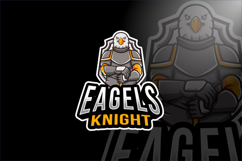 eagles-knight-esport-logo-template