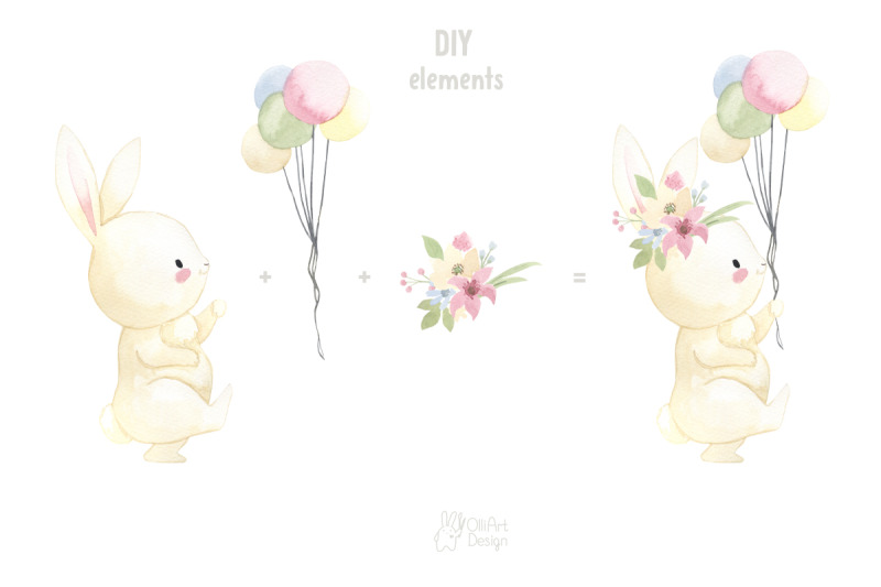 bunny-clipart-watercolor-woodland-nursery-png