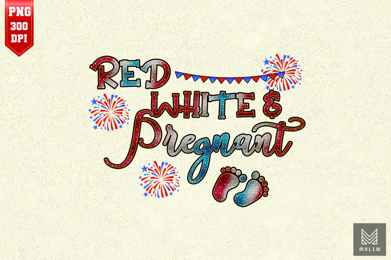 red-white-and-pregnant-baby-reveal