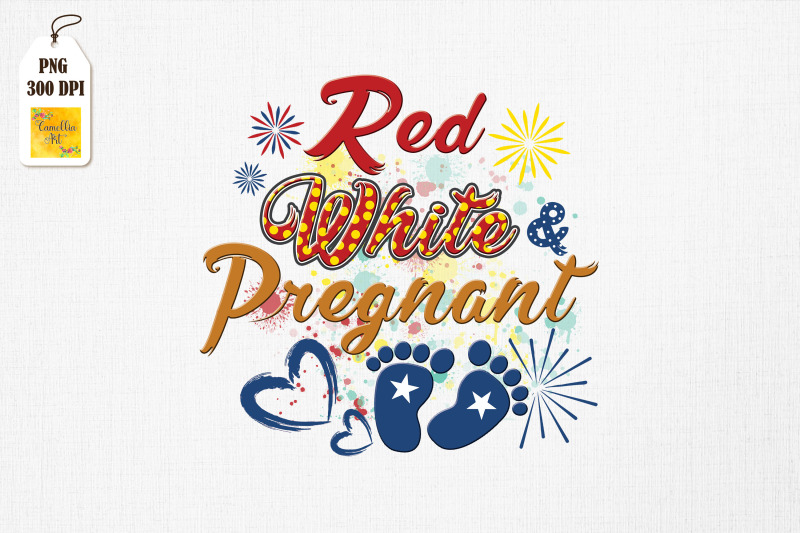 red-white-and-pregnant-4th-of-july