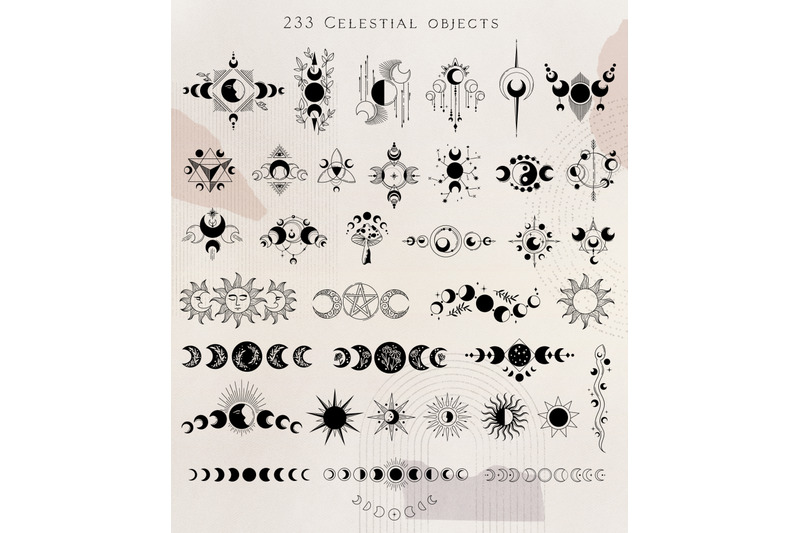 mystical-floral-moon-and-stars-svg-png-set