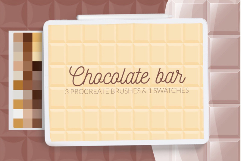 chocolate-bar-procreate-background-brushes-cocoa-palette