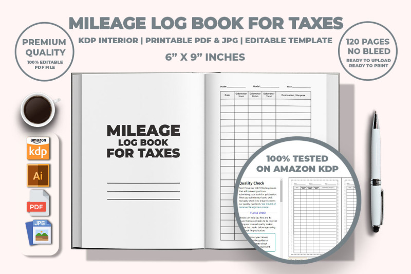 mileage-log-book-for-taxes-kdp-interior