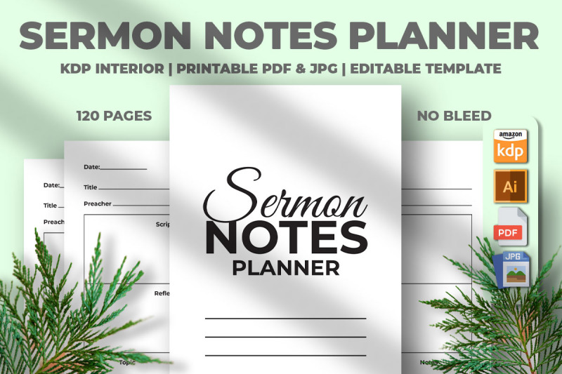 sermon-notes-planner-kdp-interior