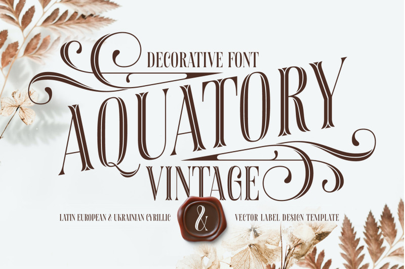 aquatory-vintage-font-and-template