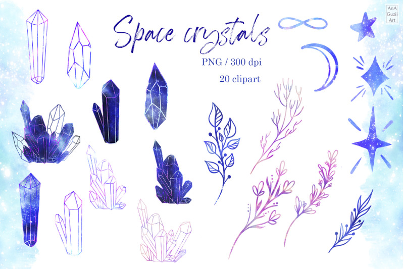 watercolor-space-crystals-clipart