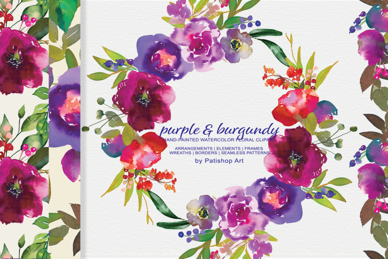 watercolor-flowers-clipart-amp-patterns