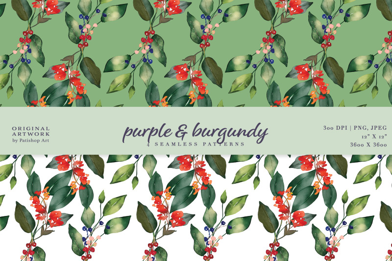 watercolor-flowers-clipart-amp-patterns