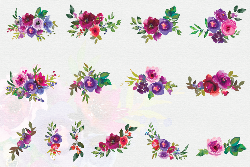 watercolor-flowers-clipart-amp-patterns