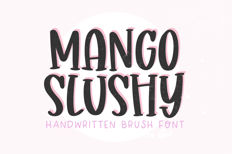 mango-slushy-brush-serif-font