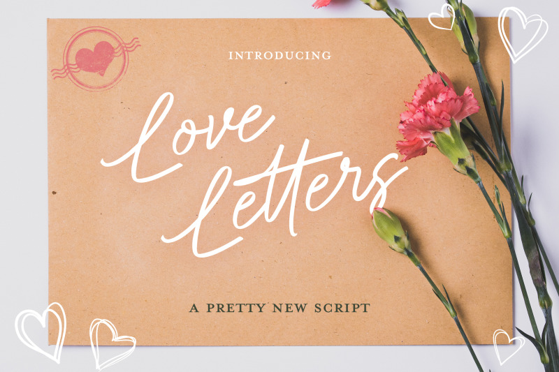 love-letters-script-font