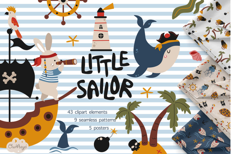 little-sailor-animals-collection