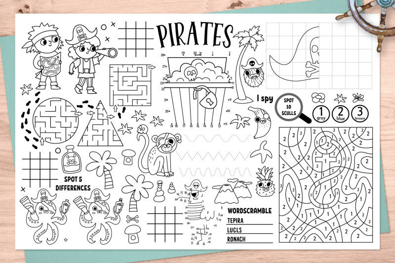 pirate-coloring-activity-mats-for-kids
