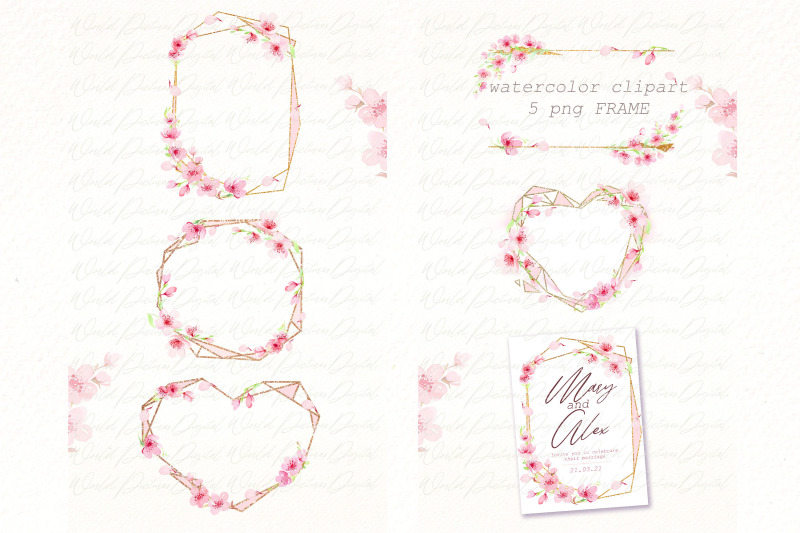 sakura-frame-watercolor-clipar-bundle-spring-floral-png