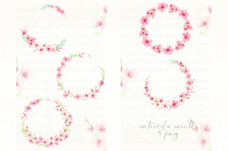 sakura-wreath-watercolor-clipar-bundle-spring-floral-png