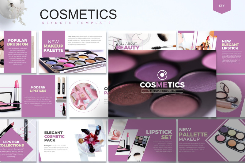 cosmetics-keynote-template