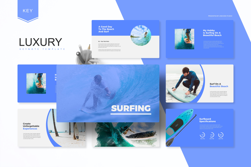 surfing-keynote-template