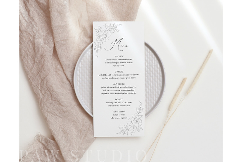 modern-wedding-menu-template-minimal-boho-floral-dinner-menu-canva