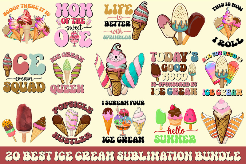 best-ice-cream-sublimation-bundle